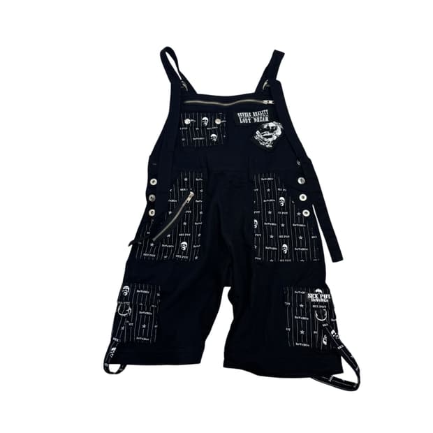 Sex pot shoulder strap pants