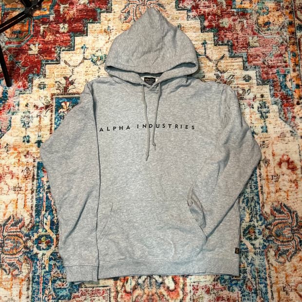 [L] 알파 인더스트리 블러드칫 후드티