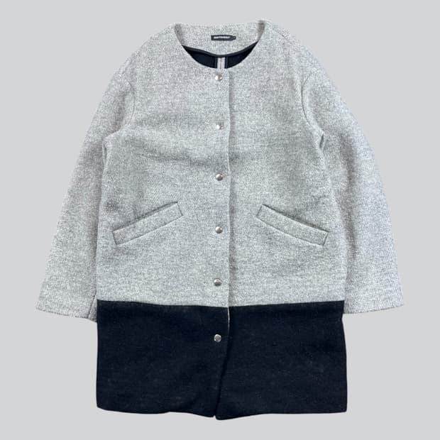 marimekko 울 혼방 코트 