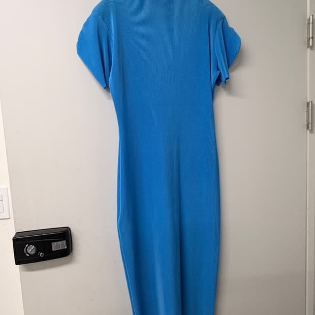 EKHONI 플리츠 원피스 블루 (새제품)