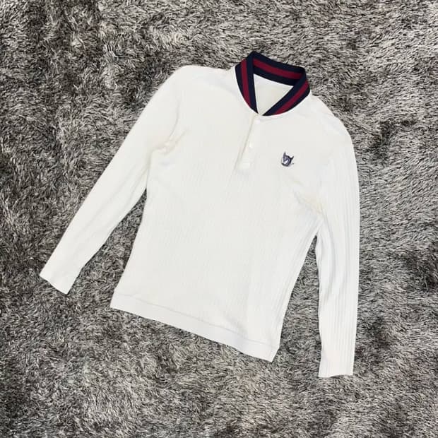 Waac 왁 여성 골프 카라 긴팔 티셔츠 (1)