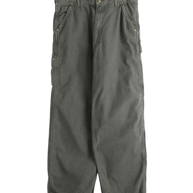 (새상품) 오어슬로우 대드핏 페인터 팬츠 아미 그린