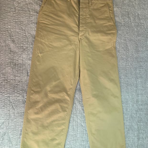 브론슨 1942 US ARMY 치노 트라우저 34사이즈 판매합니다