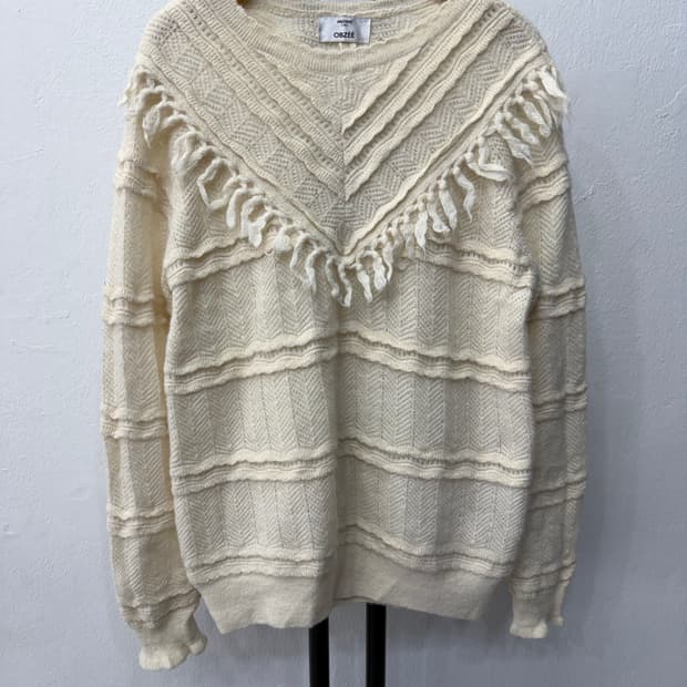 정품) 오브제 OBZEE 아카이브 한섬 브이넥 니트 95