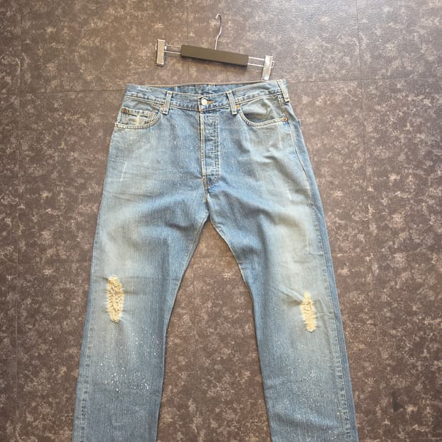 #리바이스(Levi's) 오리지널 501 데님 팬츠 W36 L30