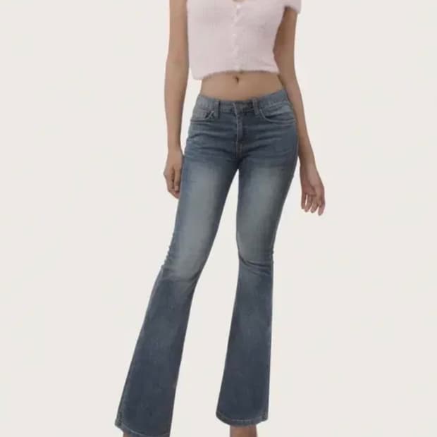 클리시어 Icing semi-low rise jeans 로우라이즈 데님