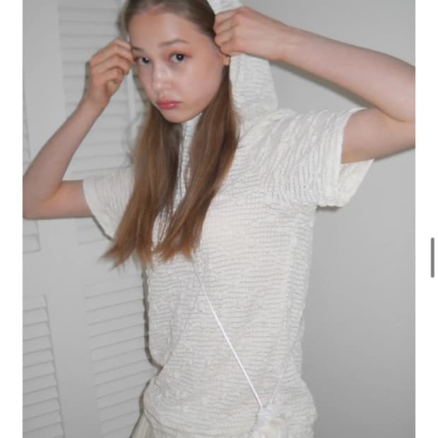 페스토 DOT HOODIE DOVE