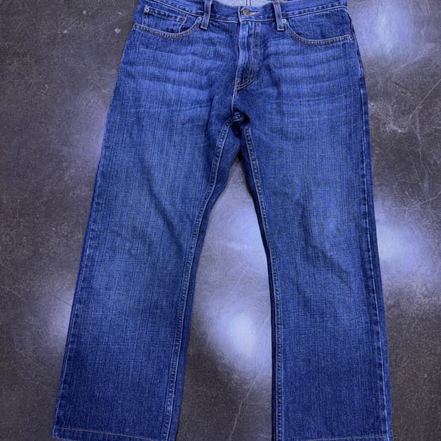 리바이스 514 슬림 스트레이트핏 00's 빈티지 워싱 데님팬츠 33