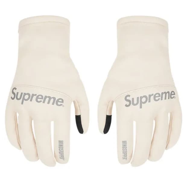 [S/M] 슈프림 윈드스토퍼 글러브 장갑