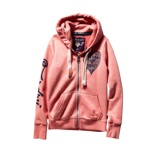 SuperDry 빈티지 후드집업