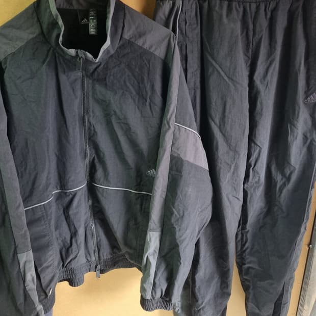 아디다스 남성 우븐 자켓 세트 