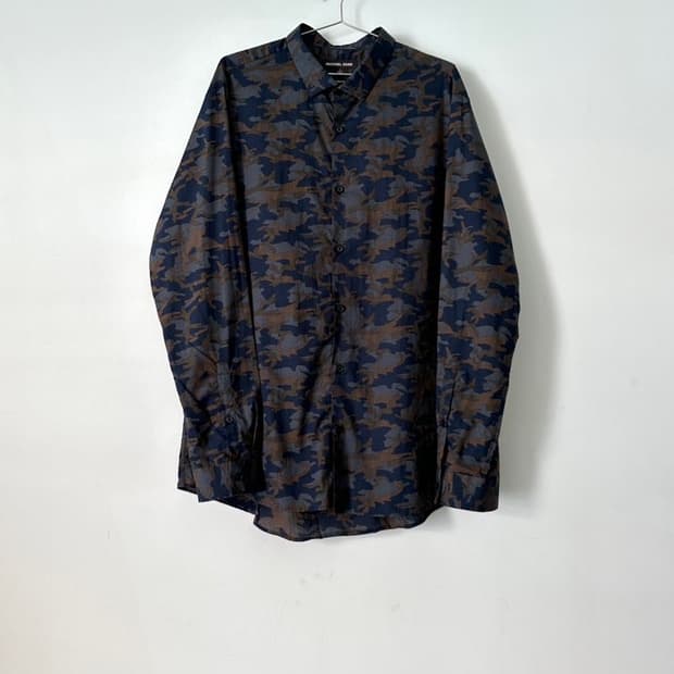 MICHAEL KORS camouflage pattern shirt