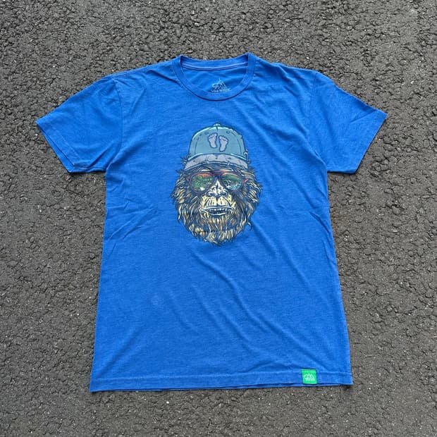 [빈티지] •Wild Tribute Blue T-Shirt