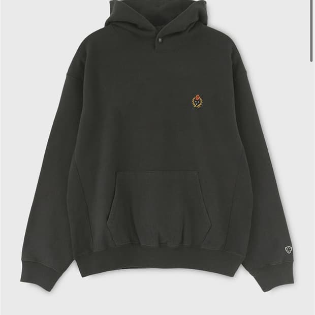 헤리티지 플로스 HFC 로고 크레스트 GYM 후드티 그레이