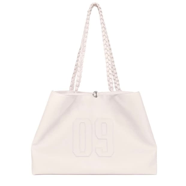 (구함) 클리시어 09 넘버링 레더백 핑크