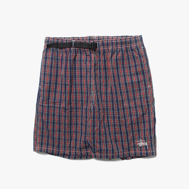  STUSSY "Check Half Pants"