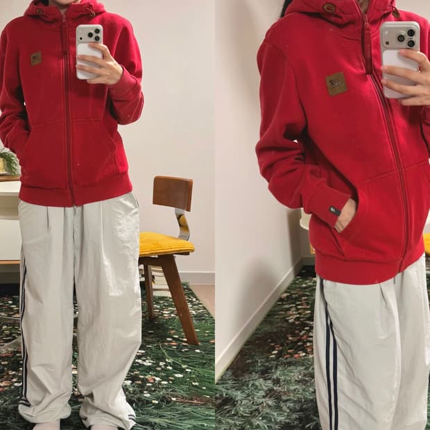 뉴발란스 아카이브 후드집업