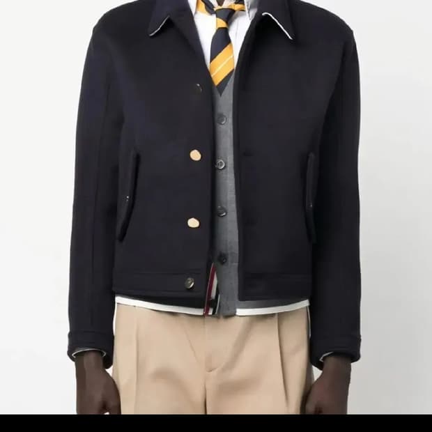 톰브라운 캐시미어100% 블루종자켓 처분해요