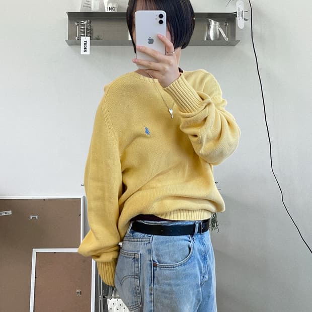 폴로랄프로렌 라운드 니트 (Man L) AA0924