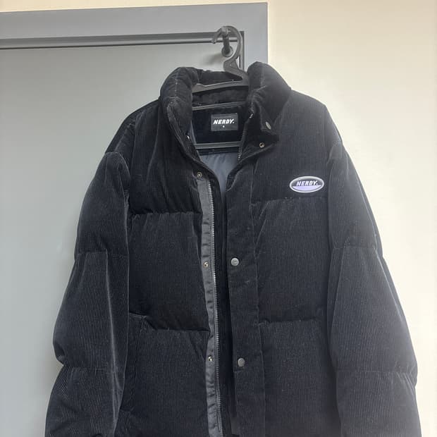 널디 벨벳패딩 S