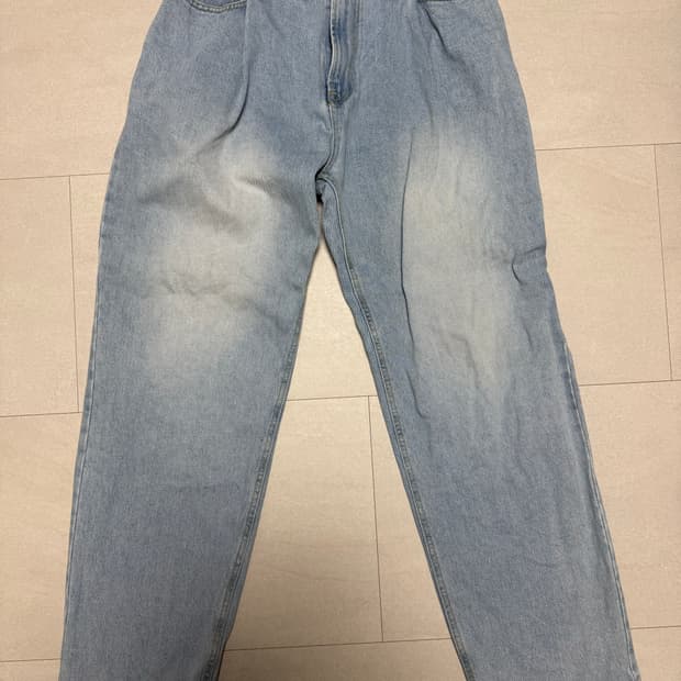 언어팩티드 연청 와이드팬츠 32사이즈