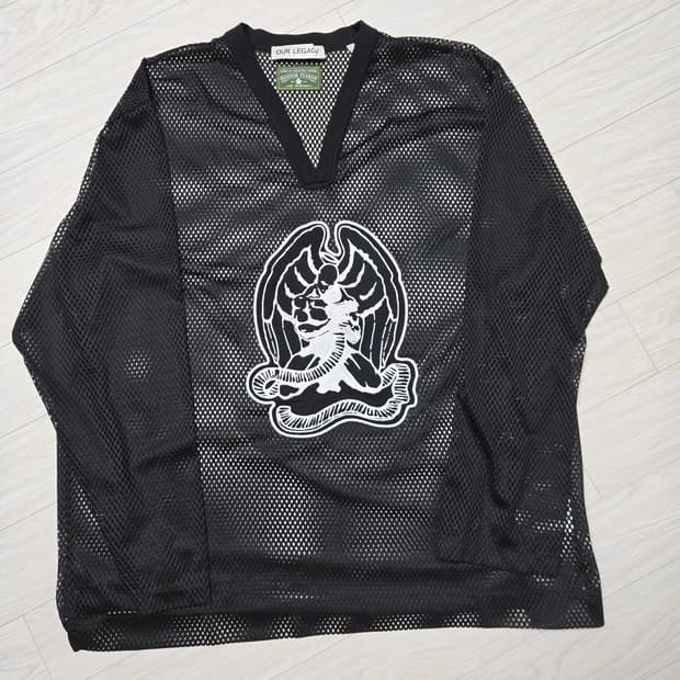 아워레가시 x 데님 티어스 x 투팍 하키 마이티 메쉬 저지