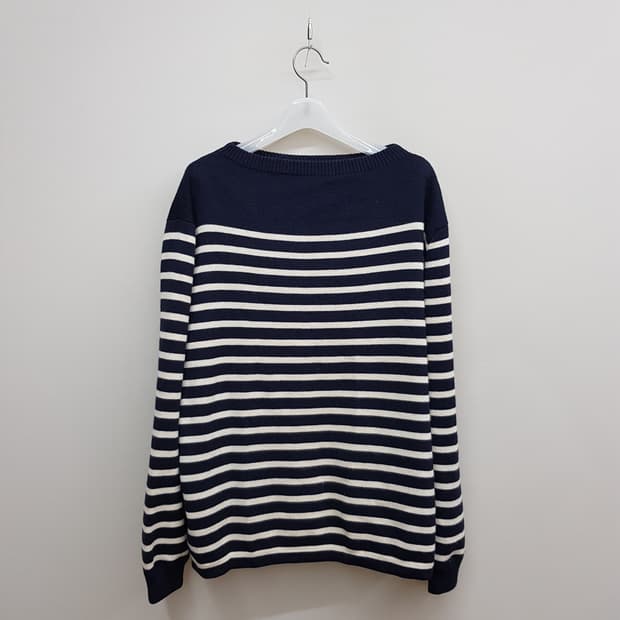 안데르센안데르센 스트라이프 메리노 울 니트 XL사이즈