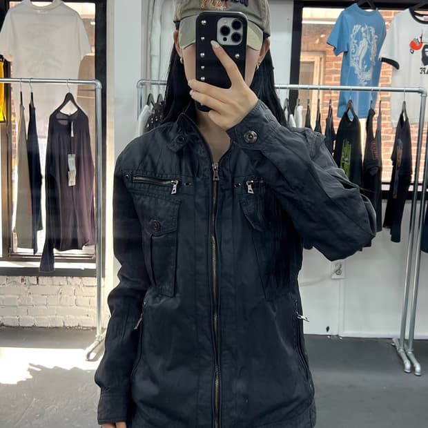 InterCrew Y2K 멀티포켓 자켓