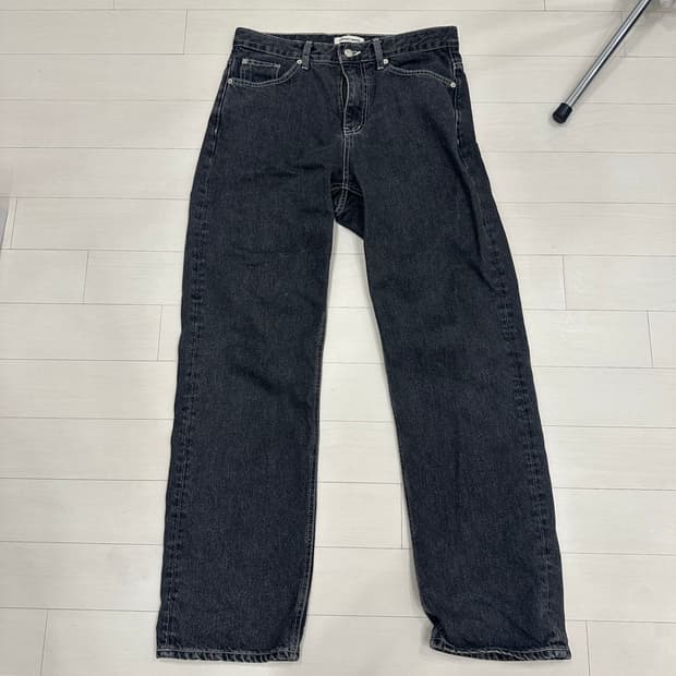 1967 JET BLACK JEANS [WIDE STRAIGHT]