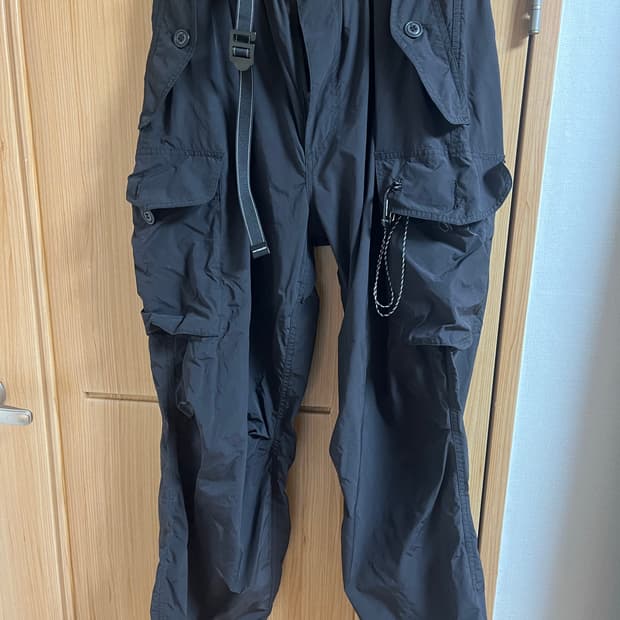 앤드원더 오버사이즈드 카고팬츠 L