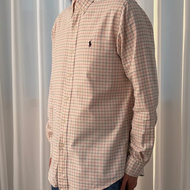 [M]폴로 랄프로렌 커스텀핏 체크 셔츠
