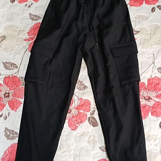 세븐셀라 미사용 기모카고조거팬츠 32인치 기장98