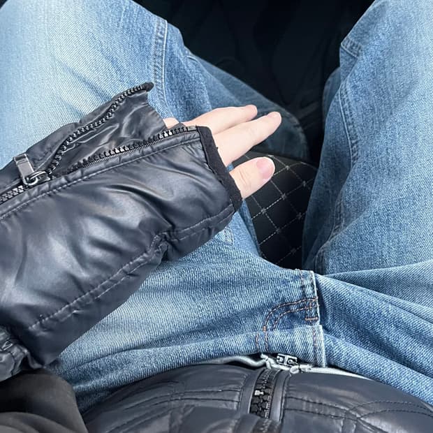 디젤 라이더 패딩 m