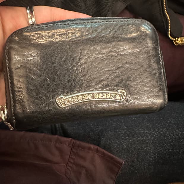 크롬하츠 동전지갑(내부 카드수납 가능)