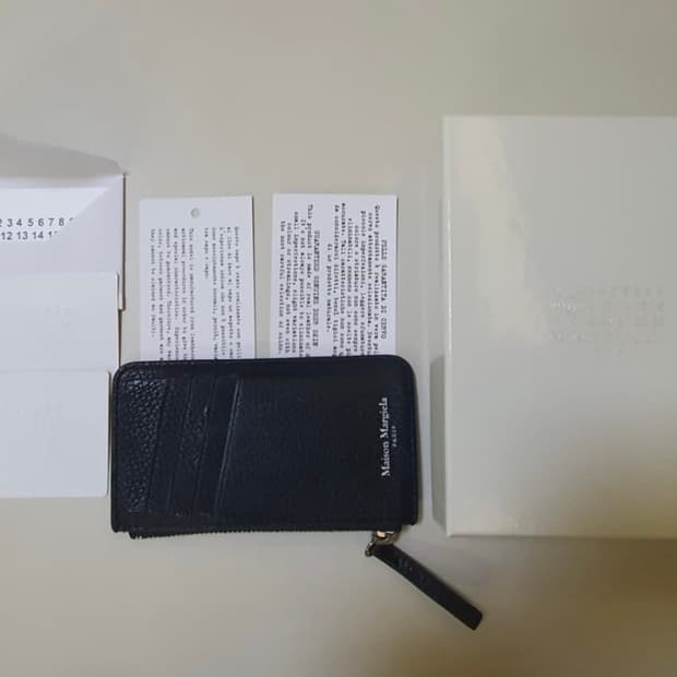 메종마르지엘라 카드 장지갑