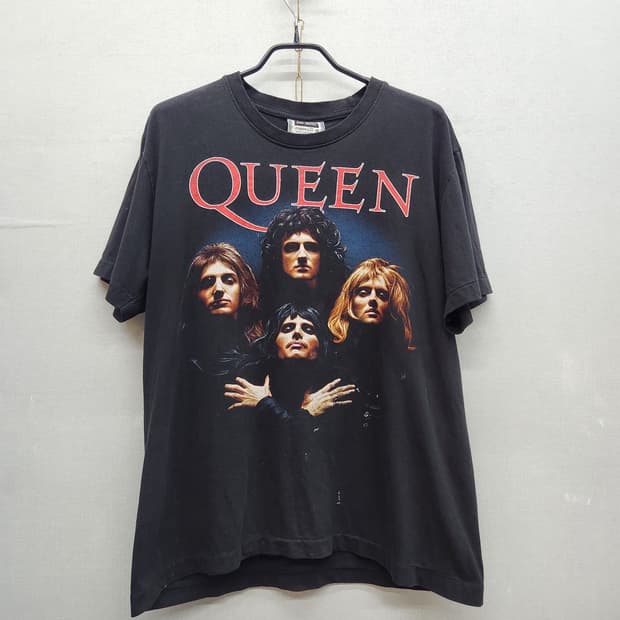 Queen 퀸 빈티지 밴드 프린팅 반팔 M(M)
