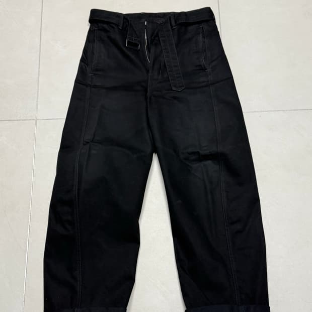 [S] 23ss 르메르 트위스티드 팬츠 블랙