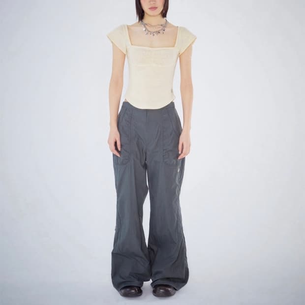 코이세이오 사이드 지퍼 라인 팬츠 2