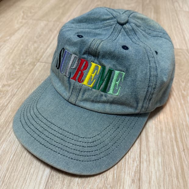 Supreme 데님 캡