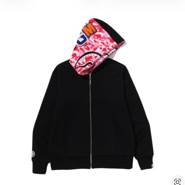 베이프 리버시블 양면후드 구해요