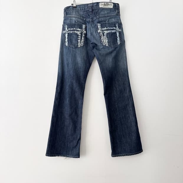 JIMMY TAVERNITI back point denim pants