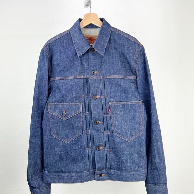 리바이스 진청 데님 2세대 지쟌 자켓