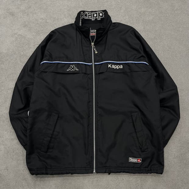 XL 카파 올드스쿨 블랙 바람막이 자켓