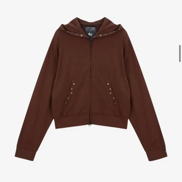 베이컨트 아카이브 스터드 후디 집업