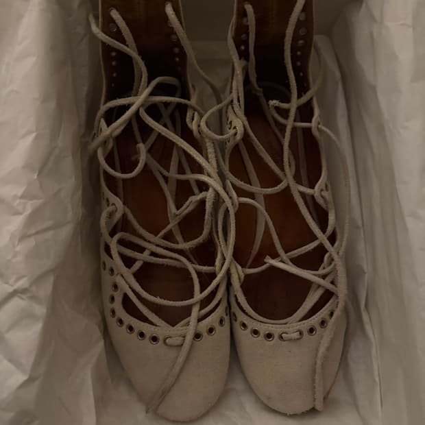 Isabel marnat eyelet velvet sandals