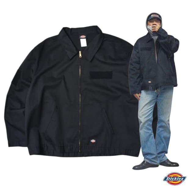 90S 디키즈 블루종 워크 자켓 4XL N1158