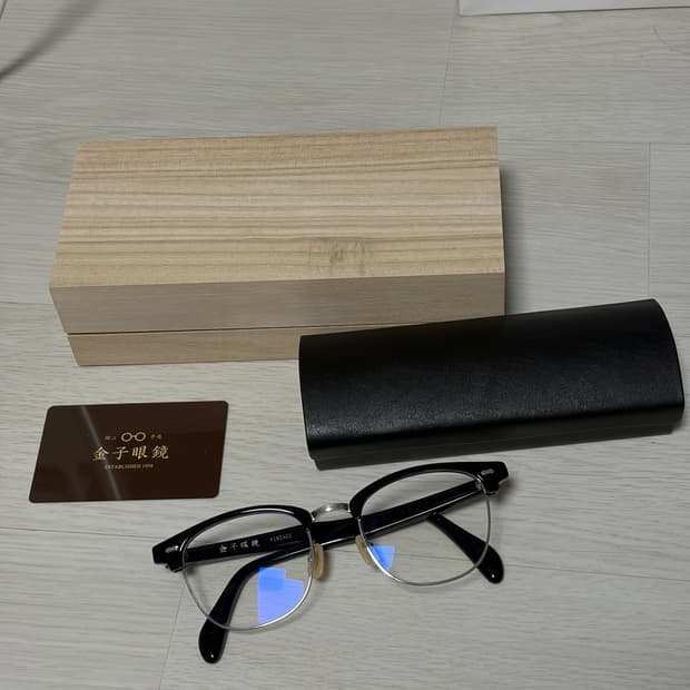 금자안경 KV131 BKSI 오버사이즈 하금테