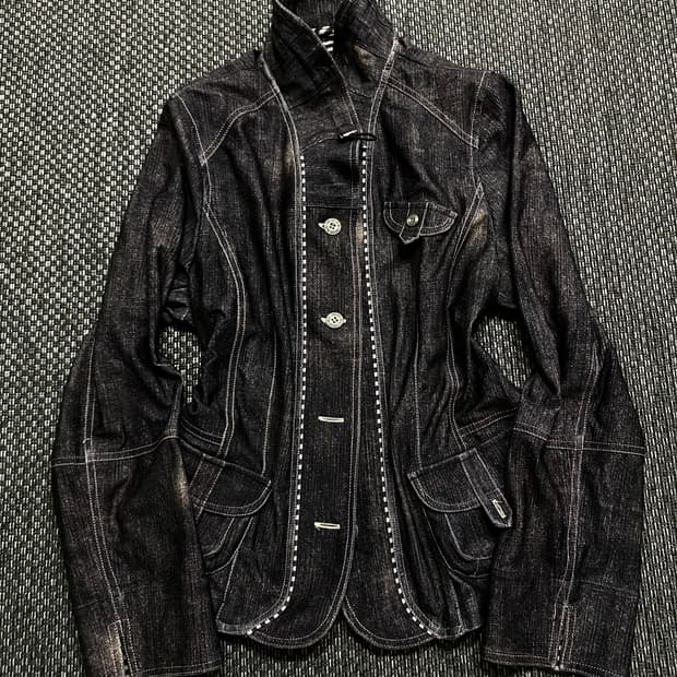 Y2K Grunge graphics Jacket