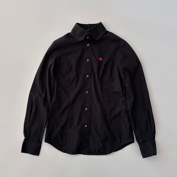 비비안웨스트우드 레드라벨 orb로고 셔츠