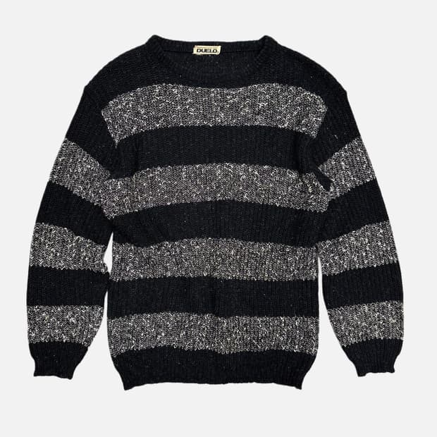 grunge bold stripe knit